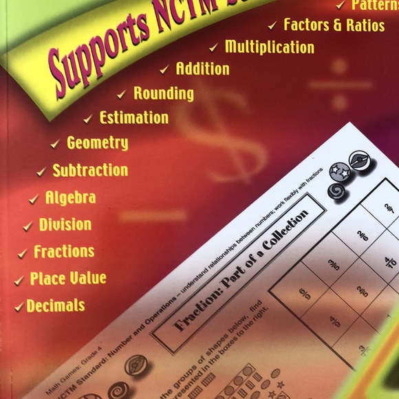 Math Activity Book Math Games Grade 4 - Picture 3 of 8